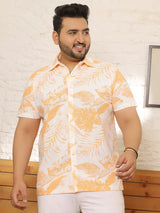 Men Plus Size Praveo Multicolor Printed Shirt