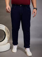 Men Plus Size Reky Solid Jeans - bigbanana