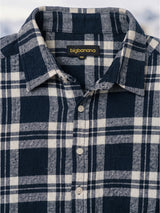 Men Plus Size Rewan Multi Check Shirts