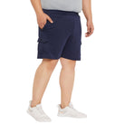 Men Plus Size Rezo Solid Shorts - bigbanana