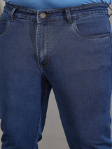Men Plus Size Ronald Solid Jeans - bigbanana