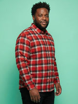 Men Plus Size Rux Multicolor Checkered Casual Shirt