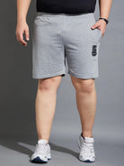 Men Plus Size Salford-G-10 Solid Shorts - bigbanana