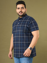 Men Plus Size Section Polo Tshirt