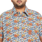 Men Plus Size Senam Printed Shirt - bigbanana