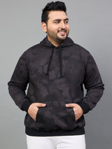 Men Plus Size  Simeone Printed Sweatshirt