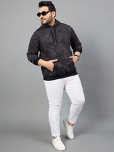 Men Plus Size  Simeone Printed Sweatshirt