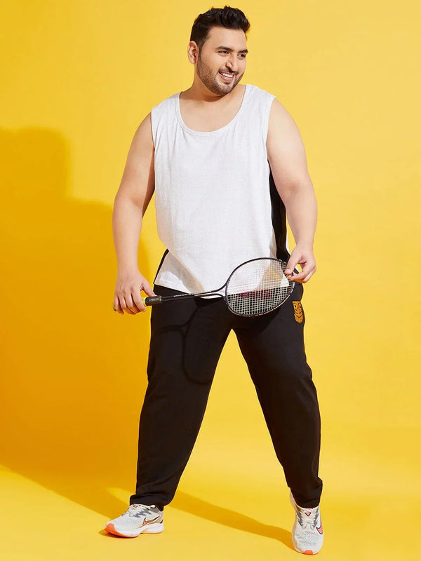 Men Plus Size Snow-10 Colorblock Vest
