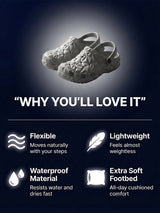 bigbanana Sparkler-Grey Unisex Clogs