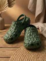 bigbanana Sparkler-Olive Unisex Clogs