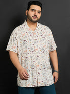 Men Plus Size Stade Printed Shirt - bigbanana