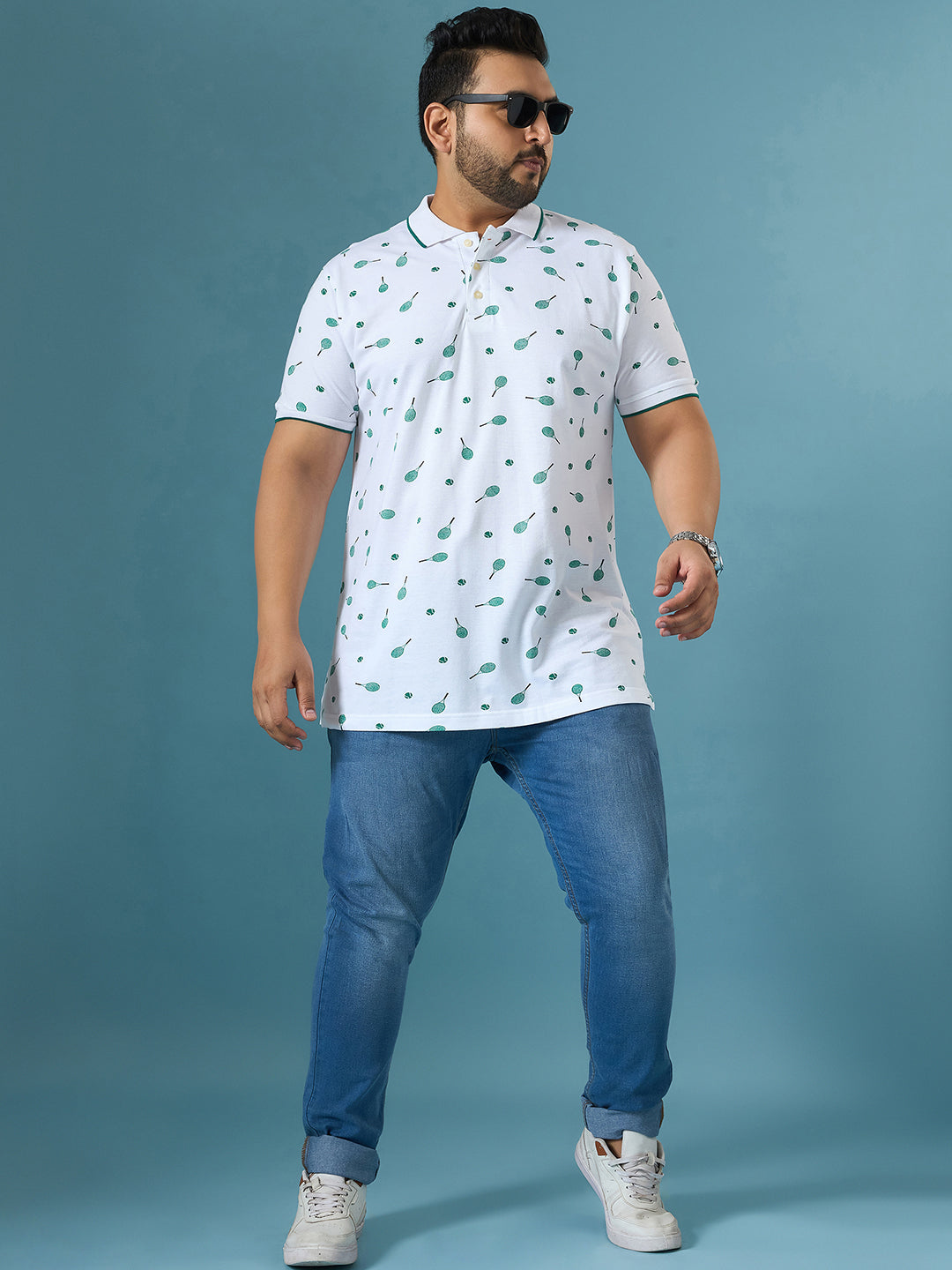 Men Plus Size Striker Polo Tshirt