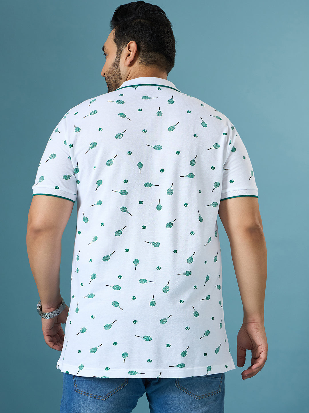 Men Plus Size Striker Polo Tshirt