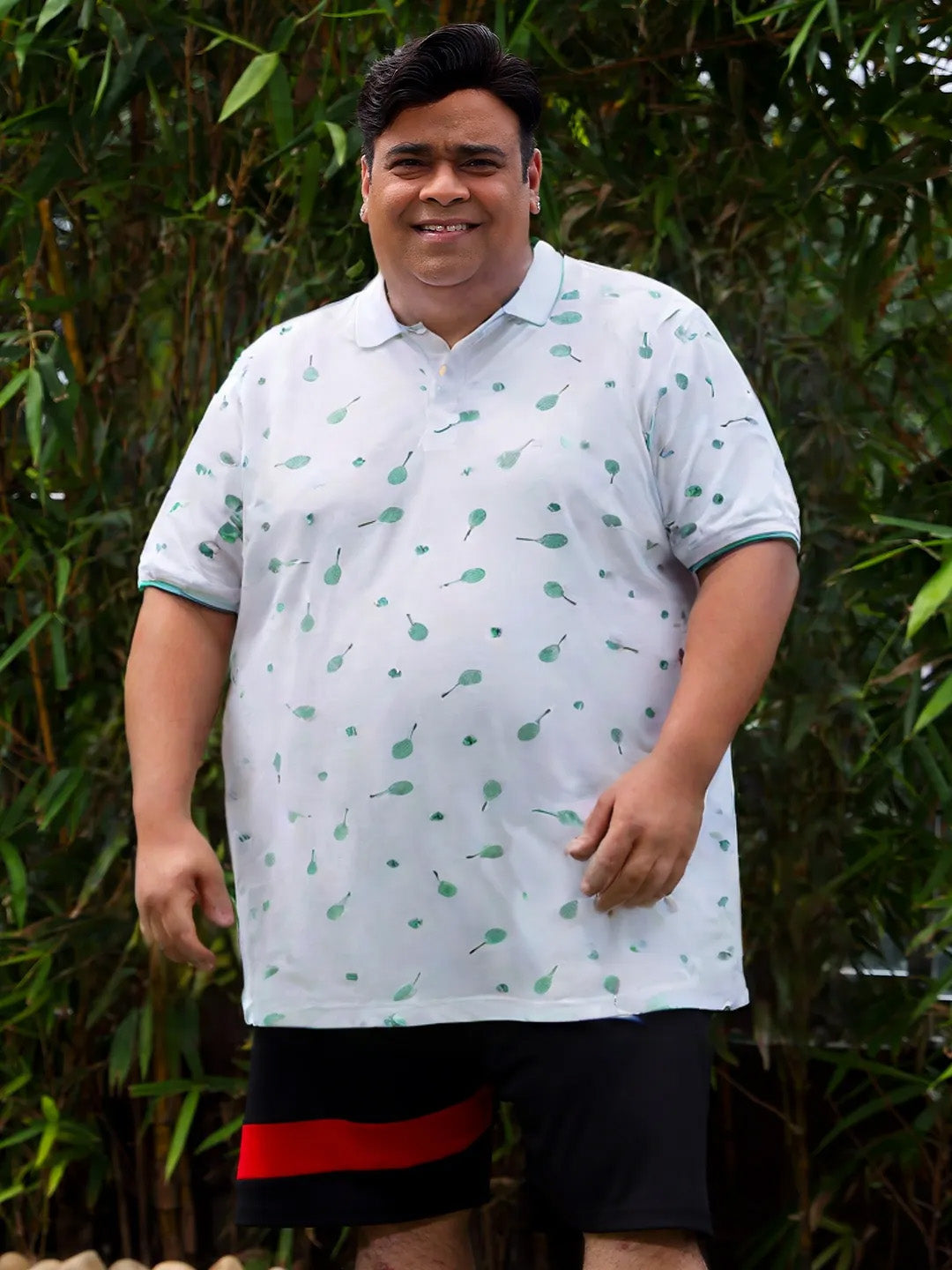 Men Plus Size Striker Polo Tshirt