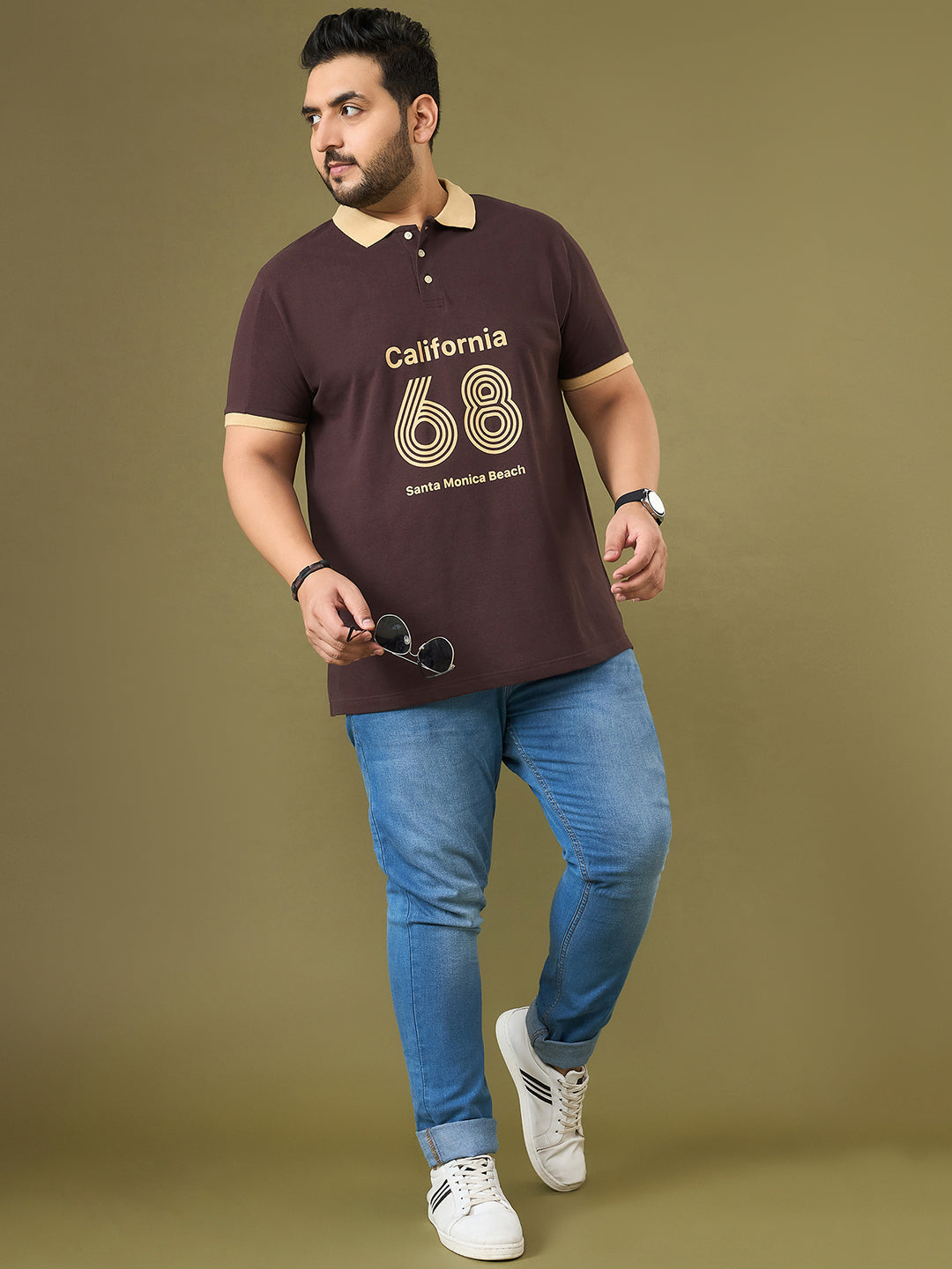 Men Plus Size Surfside Polo Tshirt