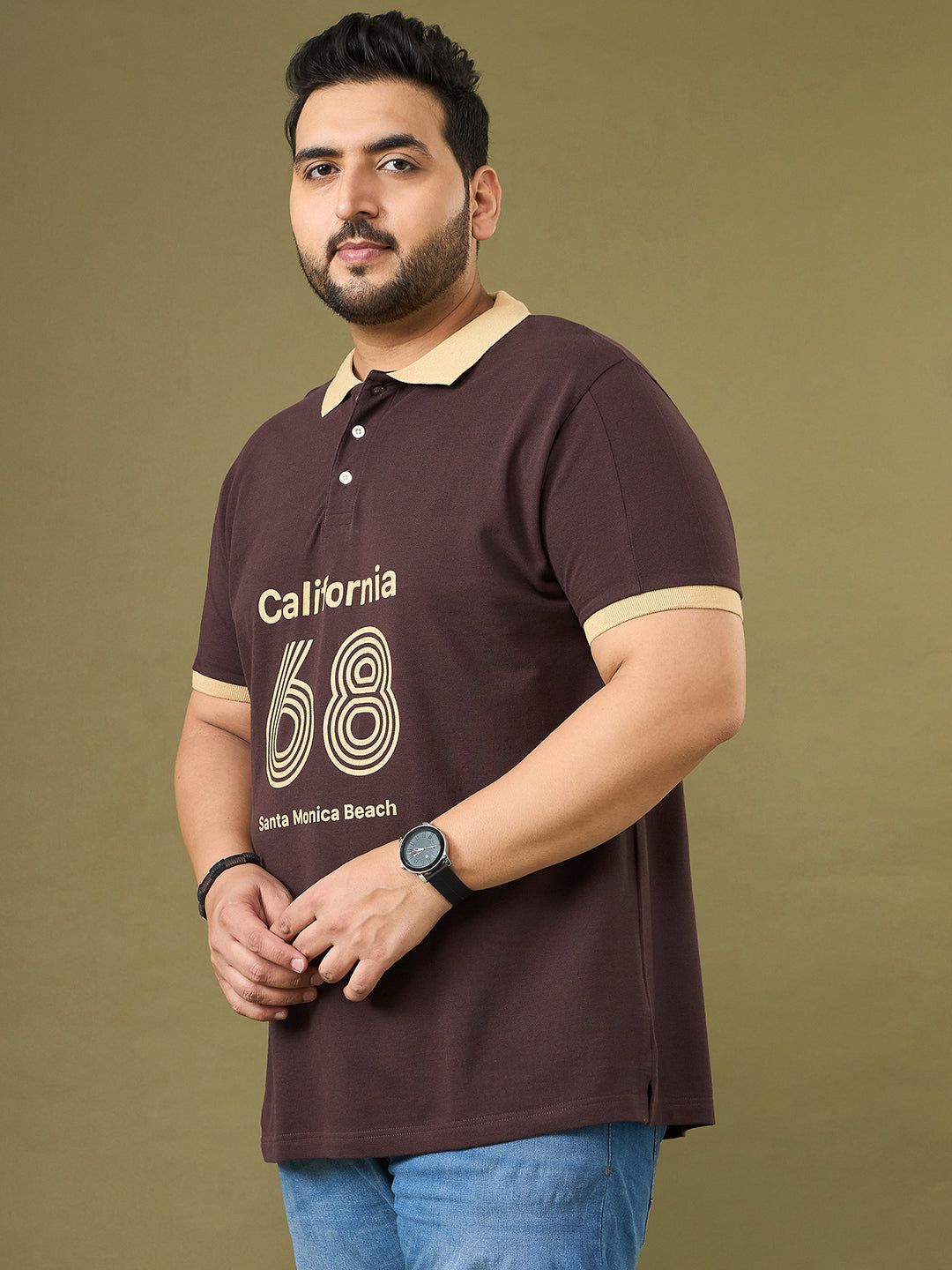 Men Plus Size Surfside Polo Tshirt