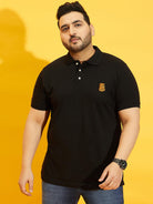 Men Plus Size Tim-B Solid Polo Tshirt - bigbanana