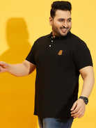 Men Plus Size Tim-B Solid Polo Tshirt - bigbanana