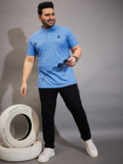 Men Plus Size Tim-SB Solid Polo Tshirt - bigbanana