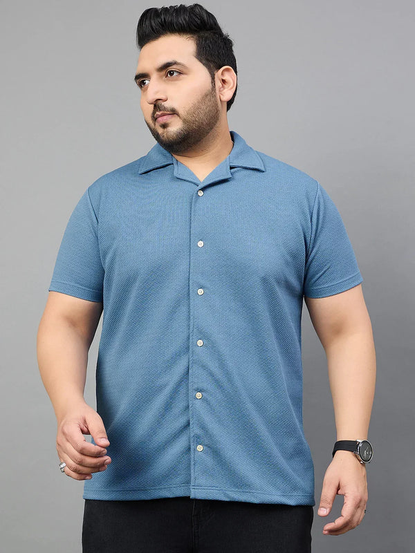 Men Plus Size Tarkowski Solid Shirt