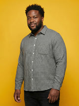 Men Plus Size Terra Multicolor Checkered Casual Shirt