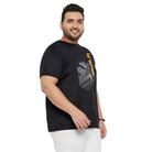 Men Plus Size Thala Printed Round Neck Tshirt - bigbanana