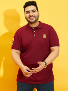 Men Plus Size TIM-MR Solid Polo Tshirt - bigbanana