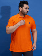 Men Plus Size TIM-O Solid Polo Tshirt - bigbanana