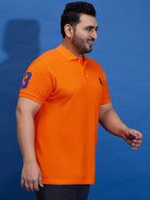 Men Plus Size TIM-O Solid Polo Tshirt - bigbanana