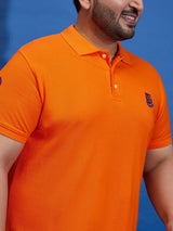 Men Plus Size TIM-O Solid Polo Tshirt - bigbanana