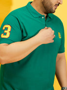 Men Plus Size TIM-SG Solid Polo Tshirt - bigbanana