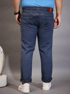 Men Plus Size Toast-C Solid Jeans - bigbanana