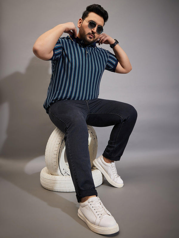 Men Plus Size Toast-D Solid Jeans