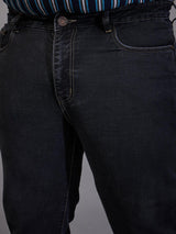 Men Plus Size Toast-D Solid Jeans - bigbanana