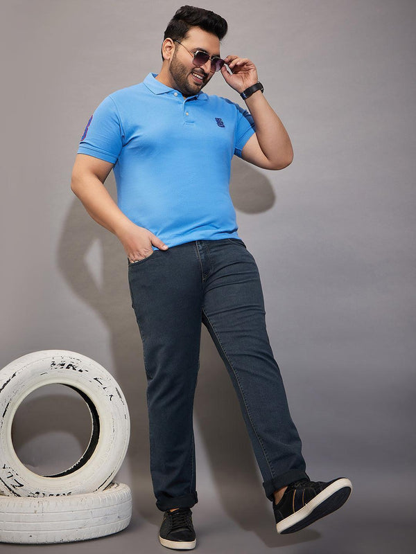 Men Plus Size Toast-E Solid Jeans