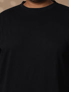 Men Plus Size Tony-B Solid Round Neck Tshirt - bigbanana