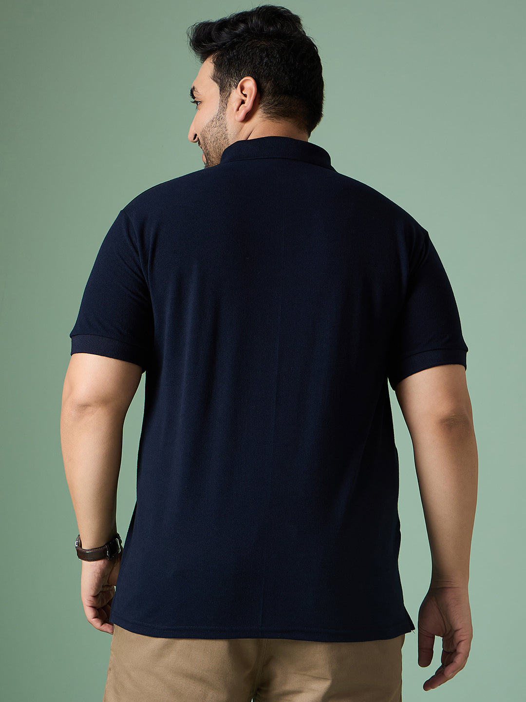 Men Plus Size Trendyx Polo Tshirt - bigbanana