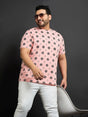 Men Plus Size Tucson Printed Round Neck Tshirt - bigbanana