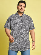 Men Plus Size Vienna Printed Shirt - bigbanana