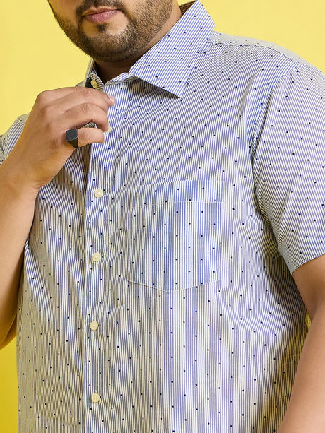 Men Plus Size Vigo Printed Shirt - bigbanana
