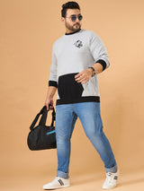 Men Plus Size Whiska Colorblock Sweatshirt