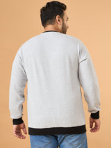 Men Plus Size Whiska Colorblock Sweatshirt