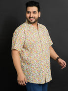 Men Plus Size Wimsar Printed Shirt - bigbanana