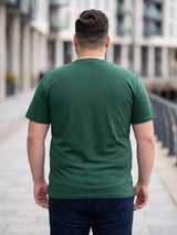 Men Plus Size Bitter Solid V-Neck Tshirt