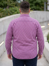 Men Plus Size Tadhg Multi Check Shirts