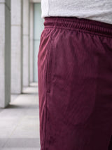 Men Plus Size Turbo-Maroon Maroon Solid Shorts