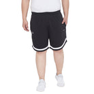 Men Plus Size Jesty Striped Shorts - bigbanana