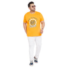 Men Plus Size Bucky Printed Round Neck Tshirt - bigbanana