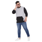 Men Plus Size Grant Solid Sweatshirt - bigbanana