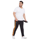 Men Plus Size Julian Colorblock Trackpant - bigbanana